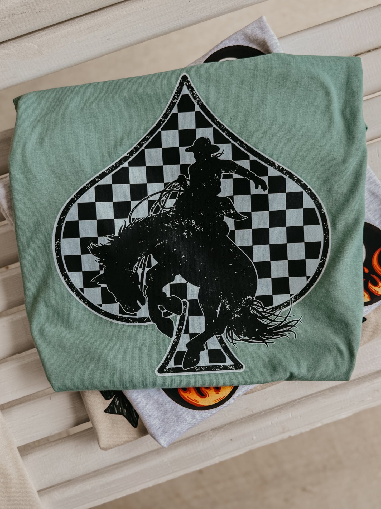 Buckin Spade Tee