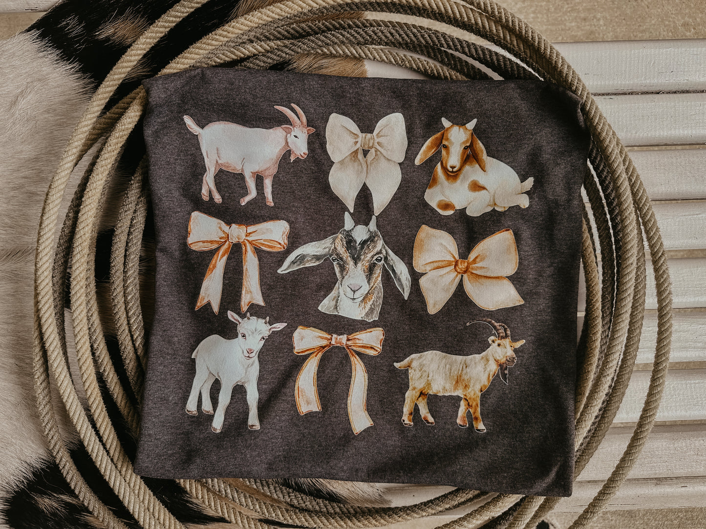 Bows & Goats Tee