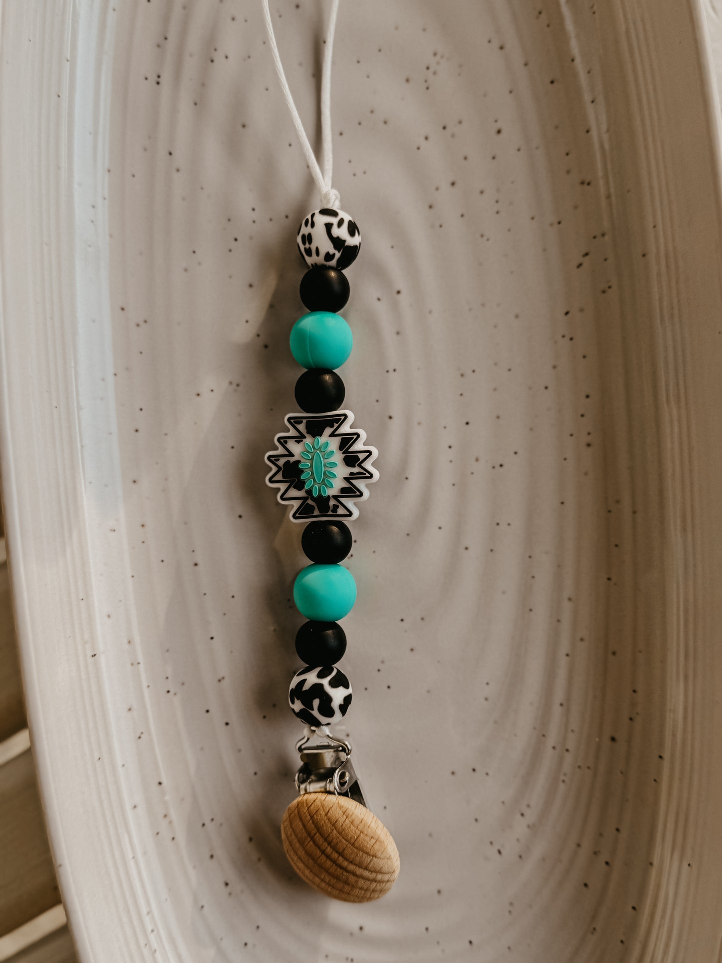 Concho Pacifier Clip