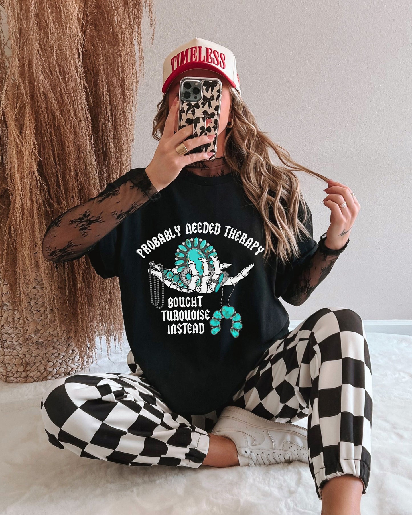 Turquoise Therapy Tee