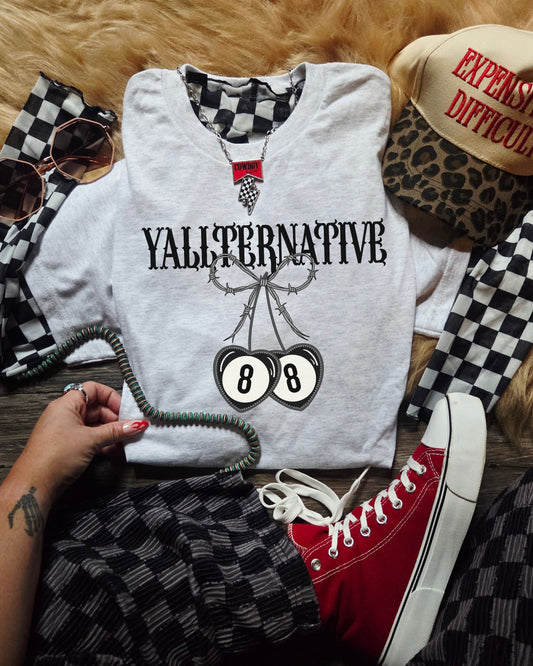 Yallternative Cherry Tee