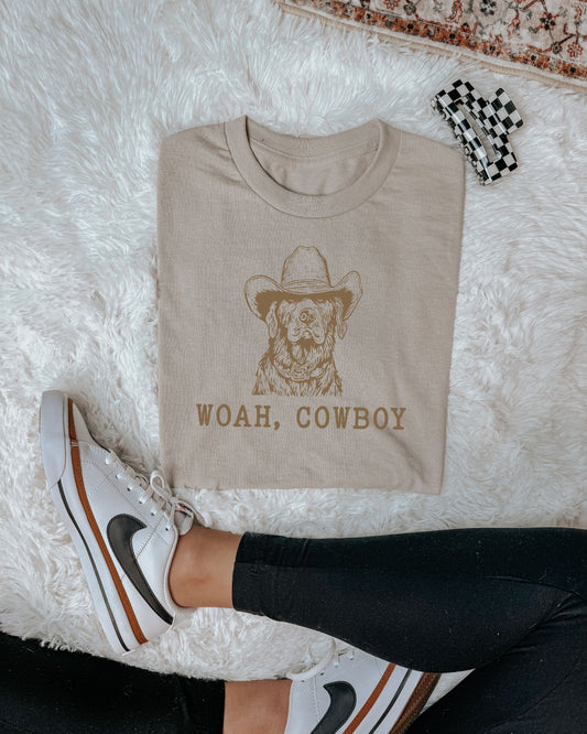 Woah Cowboy Tee
