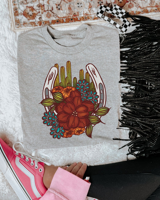 Fall Horseshoe Tee