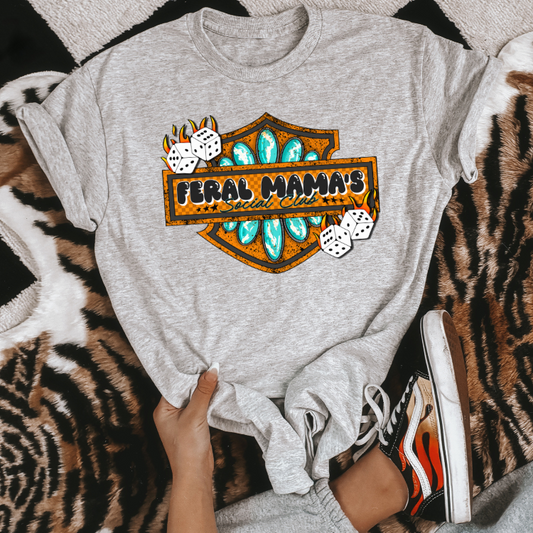 Feral Mamas Club Tee