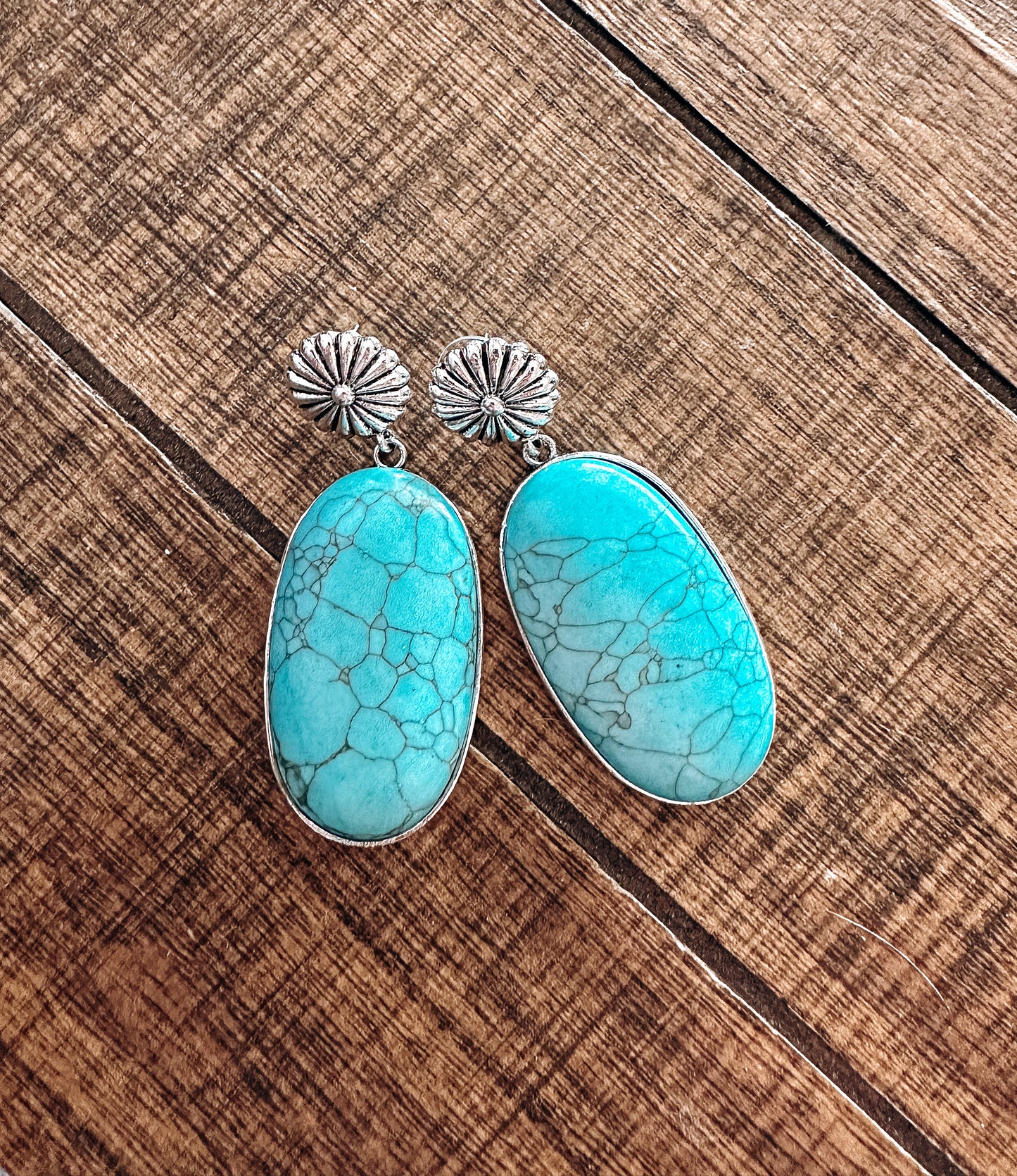 Turquoise Radler Earrings