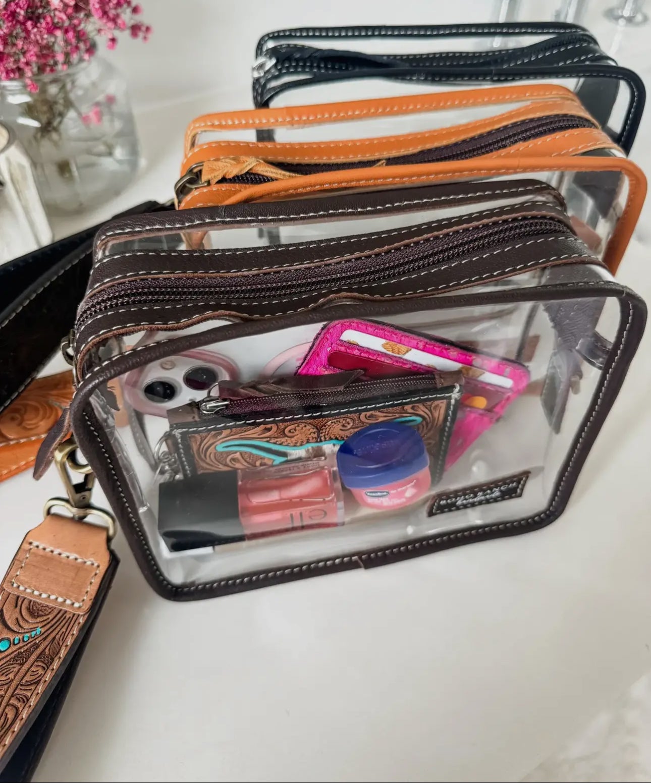 Neon lights Wristlet