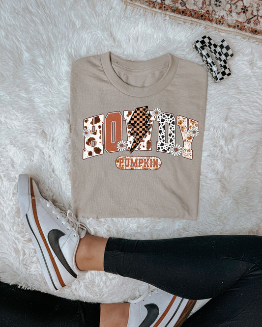 Howdy Pumpkin Tee