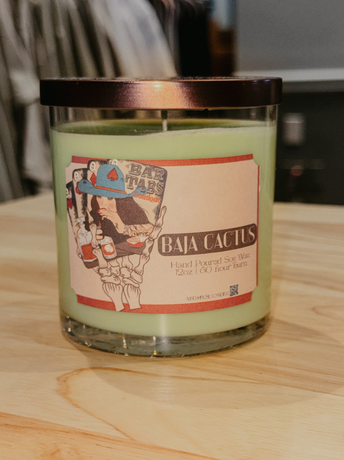 Baja Cactus Candle