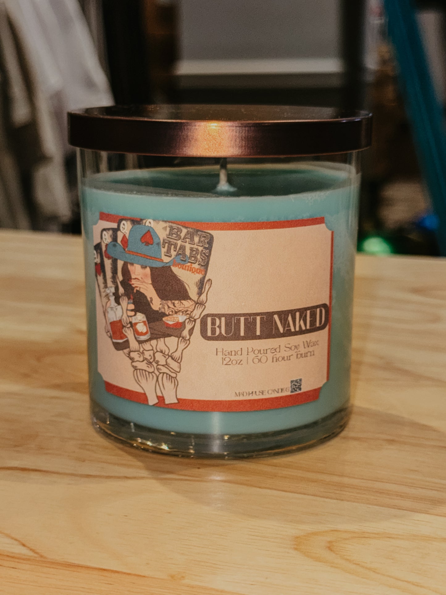 Butt Naked candle