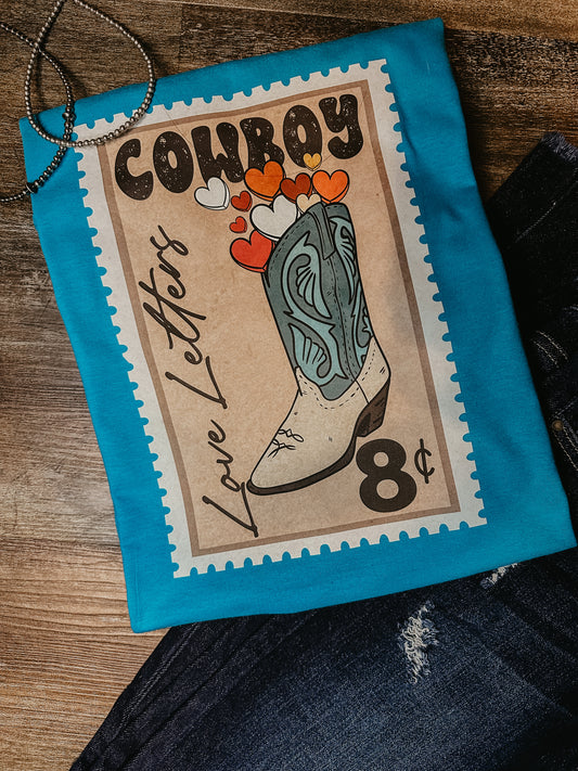 Cowboy Love Letters Tee