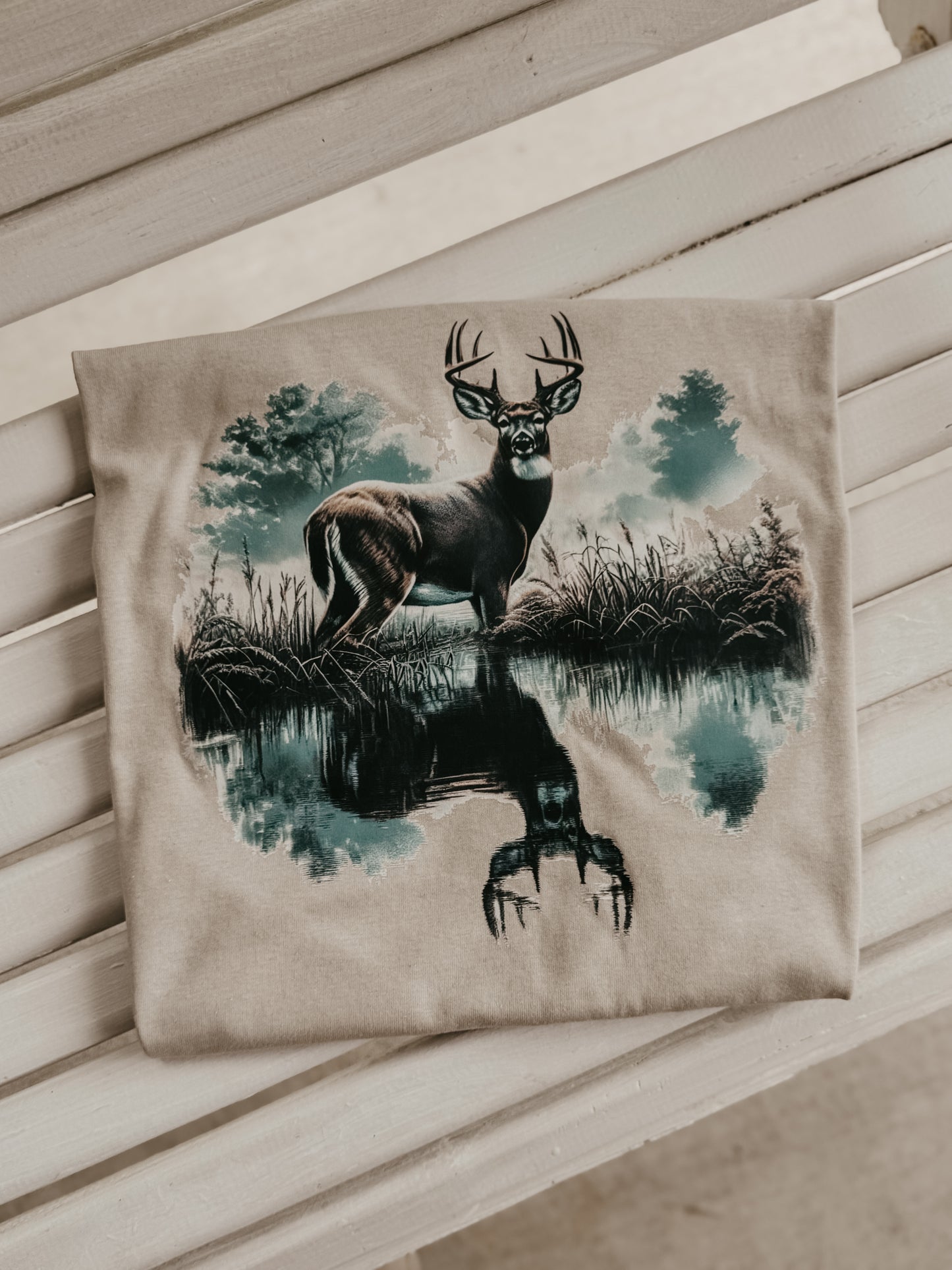Deer Reflection Tee