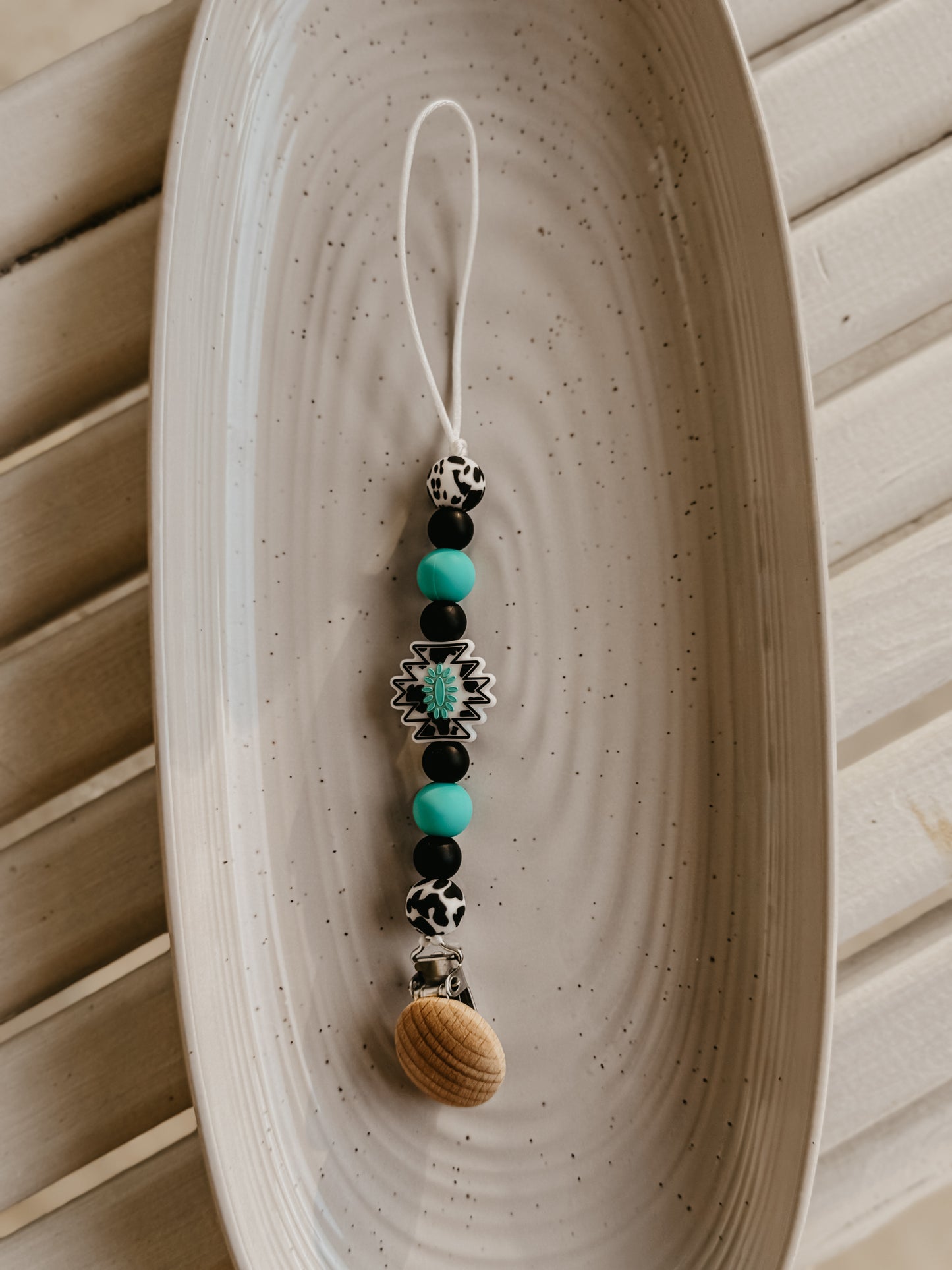Concho Pacifier Clip