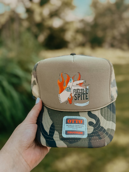 Spite Camo Trucker Hat