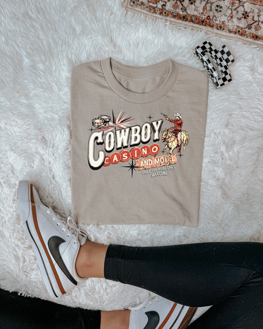 Cowboy Casino Tee